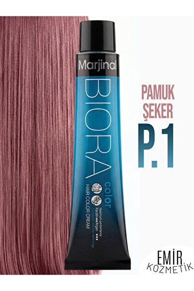 Marjinal Biora Saç Boyası - P.1 Pamuk Şeker + Pierra Oksidan 60 ml