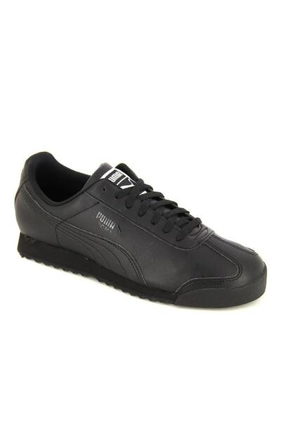 Puma Roma Basic Jr354259 12 Γυναικεία Μαύρα Casual Sneakers