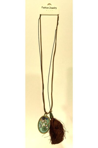 Monalisa Home Authentic Flashy Colorful 40cm Long Necklace