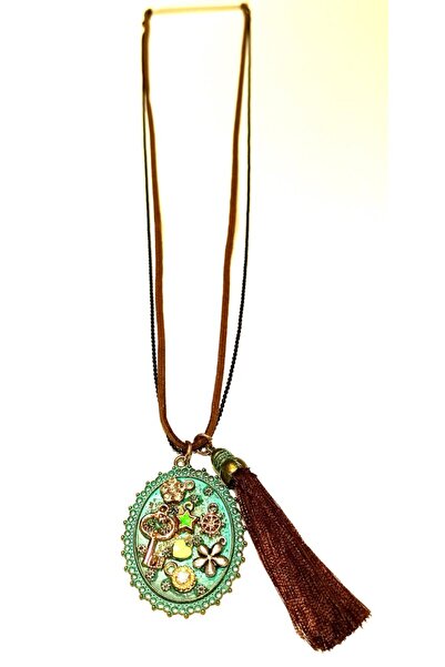 Monalisa Home Authentic Flashy Colorful 40cm Long Necklace