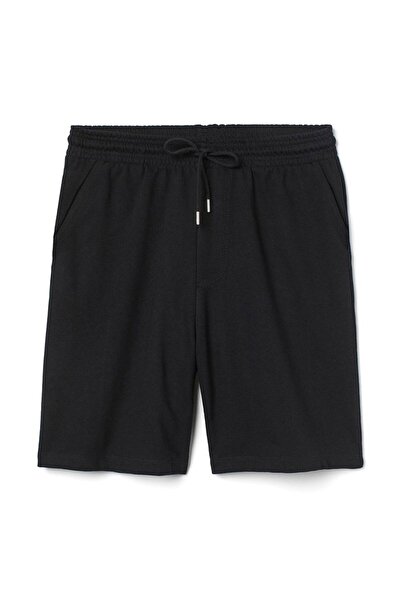 Tshirthane Basic Men's Black Shorts