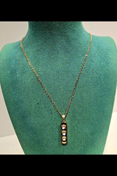 Monalisa Home Luxurious Figured Shiny Anti-Tarnish Steel Necklace