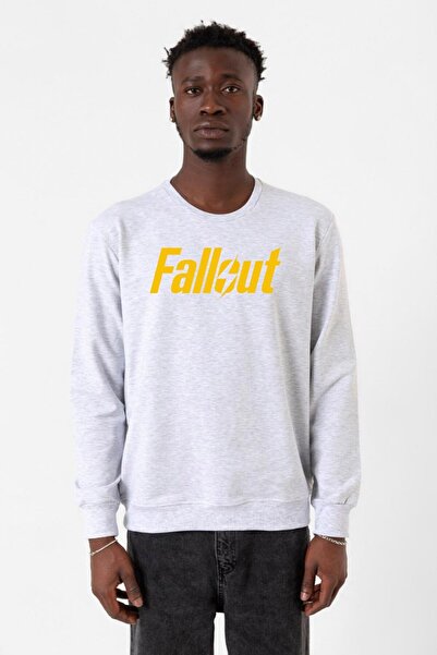 Tshirthane Φούτερ Fallout Lettern Karmelanj Ανδρικό 2ip