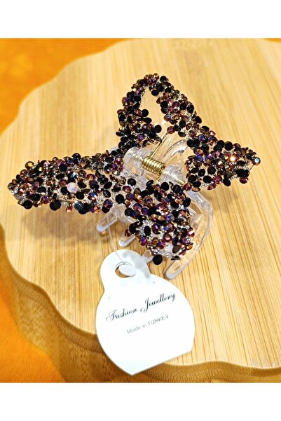 Monalisa Home Luxurious Flashy Glitter Butterfly Pinch Buckle