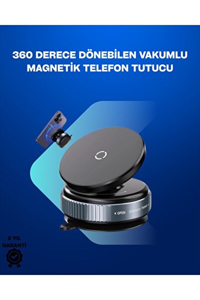 Kanonik Education 360° rotirajući držač za telefon u automobilu sa jakim magn...