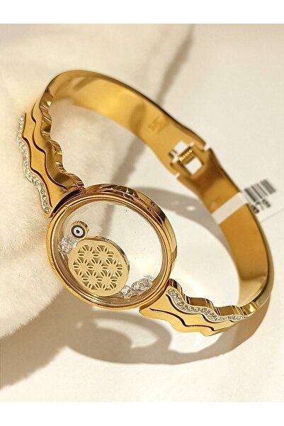 Monalisa Home Gold Color Luxurious Figured Ornate Bracelet