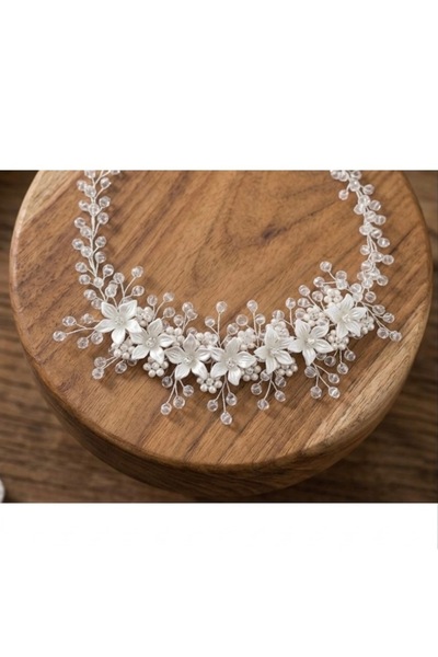 ASİMEL TAÇ & TASARIM Bridal Crown Hair Accessory