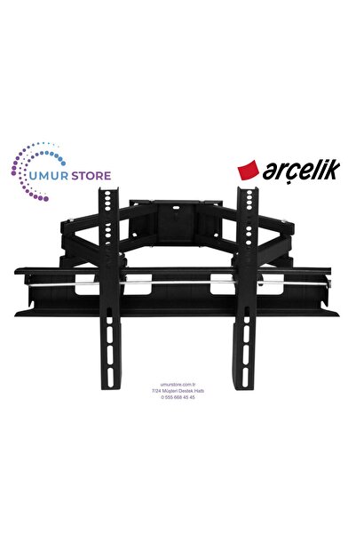 Arçelik A50d790b 42”- 55”- 65”- 75” inç Lcd Led Ekran Tv Hareketli Askı Aparatı