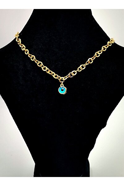Monalisa Home Special Design Gold Color Necklace with Chain Figure