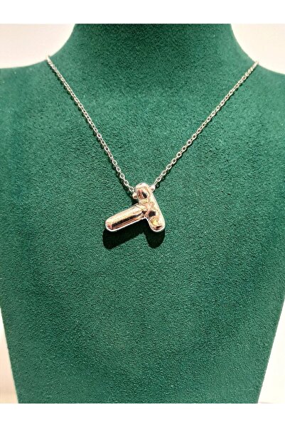 Monalisa Home Silver Color Luxury Figured Flashy Necklace