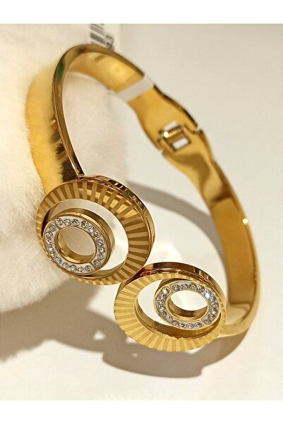 Monalisa Home Gold Color Luxurious Figured Ornate Bracelet