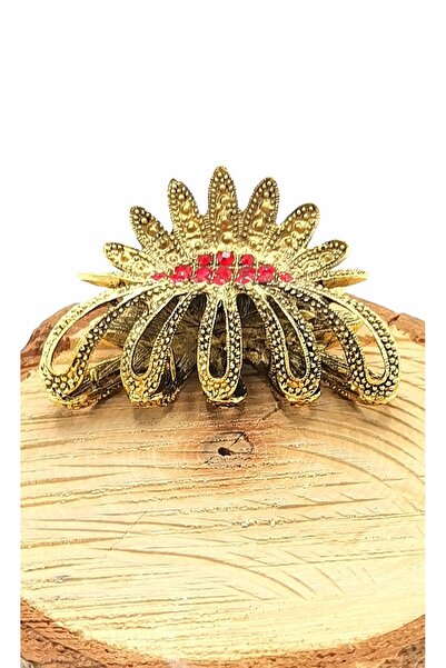Monalisa Home Colorful Cast Metal and Stone Detailed Luxury Buckle