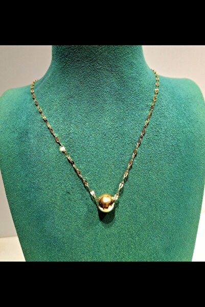 Monalisa Home Luxurious Figured Shiny Anti-Tarnish Steel Necklace