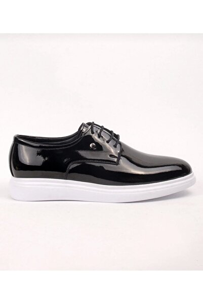 Alphus Shoes Men's Lace-Up White Sole Casual Shoes
