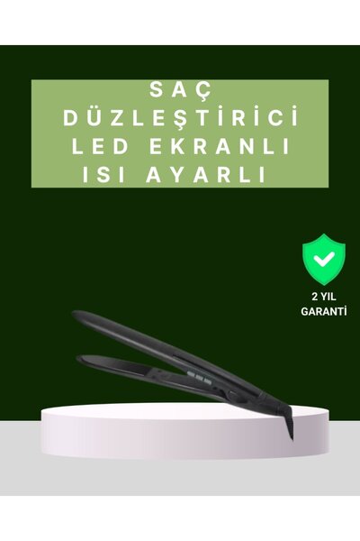 Kanonik Education مكواة فرد الشعر بطبقة من السيراميك المطلية بالتيتانيوم بدرج...