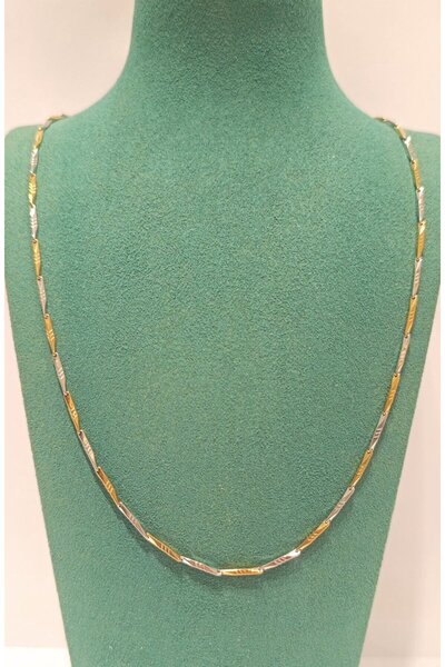 Monalisa Home Luxury Flashy Shiny Chain Steel Men's Necklace
