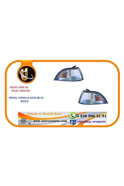 SabayOtomotiv SİNYAL COROLLA AE92 1988-1992 SOL