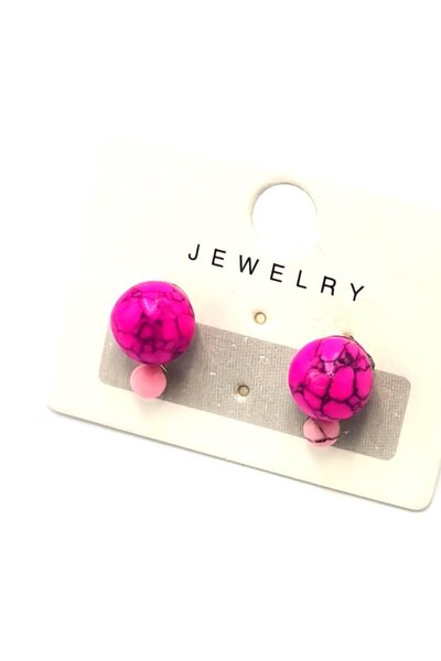 Monalisa Home Colorful Non-Tarnish Luxury Earrings with Daisy Figure