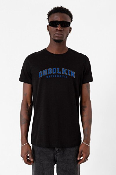 Tshirthane Tricou pentru bărbați Gen V Godolkin University Letter Black