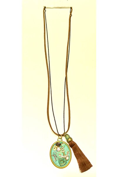 Monalisa Home Authentic Flashy Colorful 40cm Long Necklace
