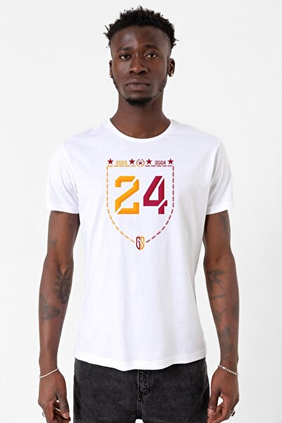 Tshirthane Tricou alb pentru ciclism pentru bărbați 24 Championship