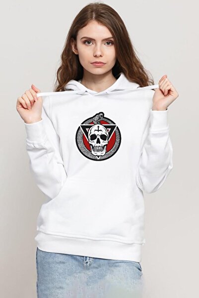 Tshirthane The Purge The Forever Purge Bela muška majica sa kapuljačom od 3 niti