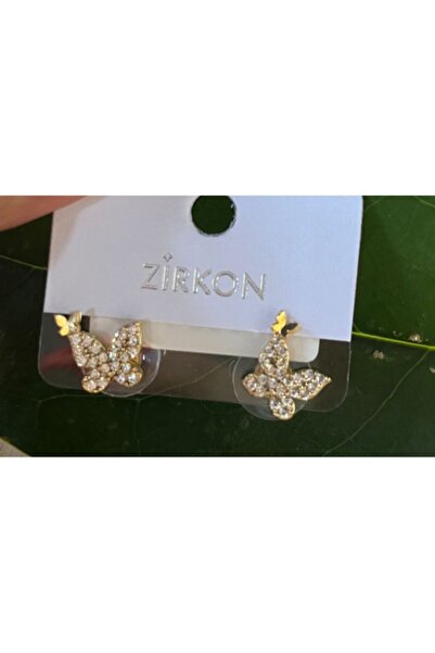 Monalisa Home Gold Color Luxury Showy Butterfly Figured Earrings