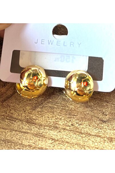 Monalisa Home Gold Color Luxury Showy Figured Hoop Earrings