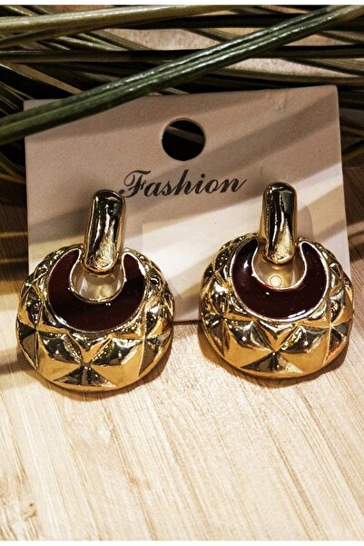 Monalisa Home Gold Luxury Figured Showy Earrings