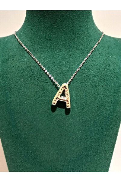 Monalisa Home Silver Color Luxury Figured Flashy Necklace