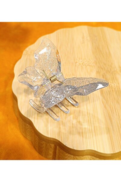 Monalisa Home Luxury Glitter Butterfly Pinch Buckle