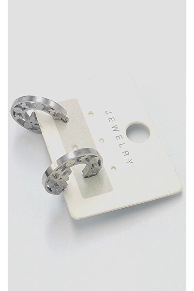 Monalisa Home Steel Figured Unisex Earrings