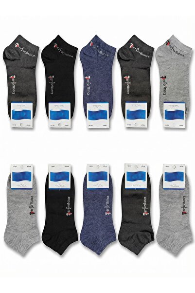 Hepsine Rakip Ανδρικά κοντά μποτάκια 10 συσκευασιών Αθλητικές κάλτσες από οικ...