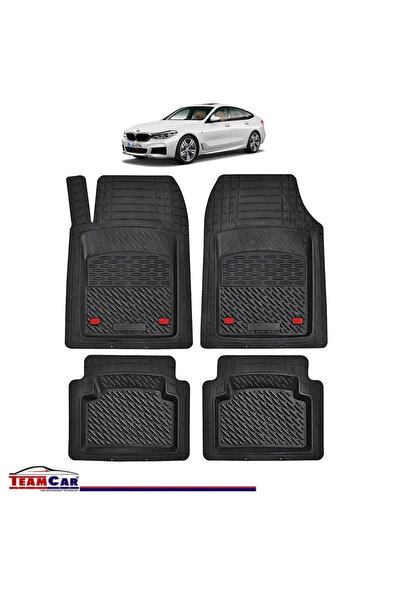 TEAMCAR Πατάκια Αυτοκινήτου Συμβατό με τον τύπο δίσκου BMW Σειρά 6 GT G32 Gra...