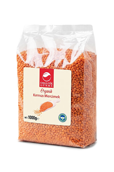 Organik Gurme Organik Kırmızı Mercimek 1000 gr