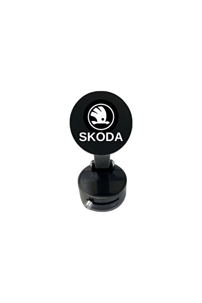 OEM Suport magnetic negru cu ventuză și braț reglabil pentru Skoda nouă