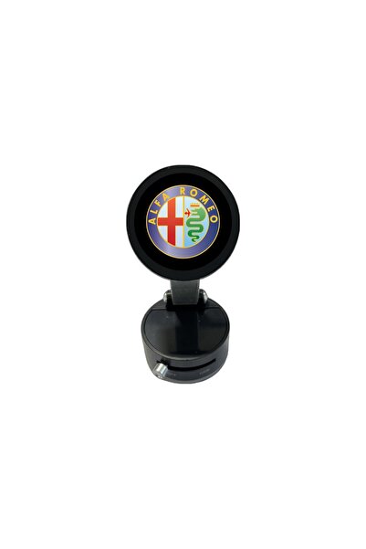 Autohelix MSA Suport magnetic negru cu ventuză și braț reglabil pentru Alfa R...