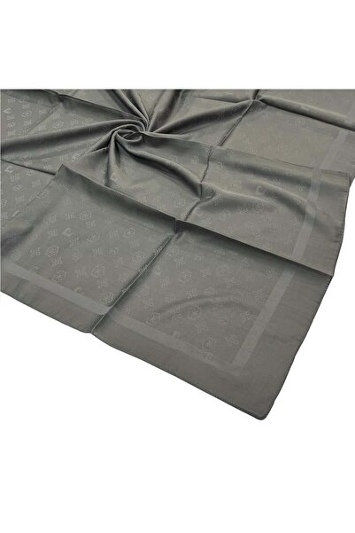 Pierre Cardin Γκρι βαμβακερό κασκόλ - 1030500-973