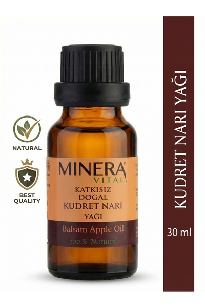 MİNERA VİTAL Kudret Narı Yağı 30 ml (Bitter Melon Oil) %100 Saf Maserasyon Da...
