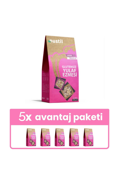 NUSTİL Glutensiz Yulaf Ezmesi 250g X 5