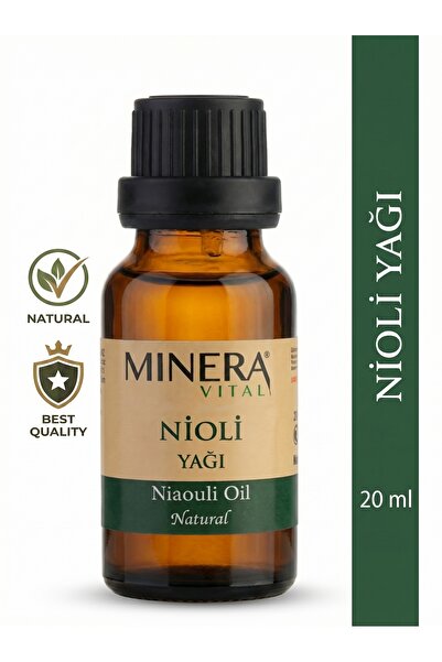MİNERA VİTAL Nioli Yağı 20 ml (Niaouli Oil) Damlalıklı Cam Şişe