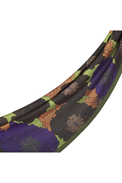 ipekevi Σάλι Tensoft με σχέδια - Μοτίβο καλαθιού ορτανσίας - Καπνιστό με άρωμ...