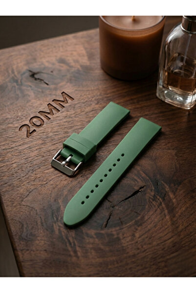 beroo straps 20MM Premium Silikon Saat Kordonu | Akıllı Pim Hediye