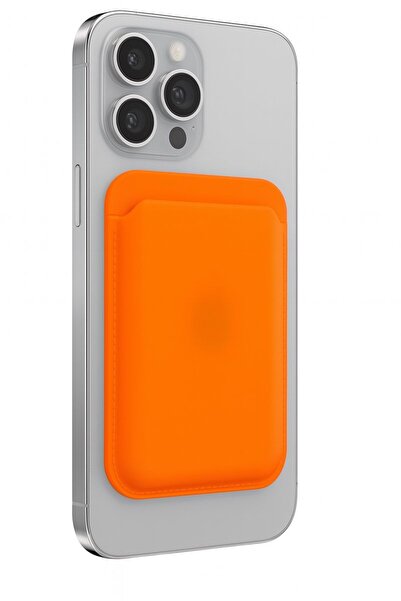 PiyasaSepeti iPhone 13 Pro Max Pocka Magsafe Wallet Atomic Orange