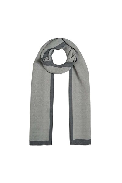 ipekevi Σάλι Μονόγραμμα - Ice White