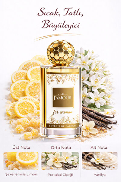 J'AMOUR EAU DE PARFUME W357 D.G.DEVOTION Kadın Parfümü 50 ml -Vanilya Tatlı Ç...