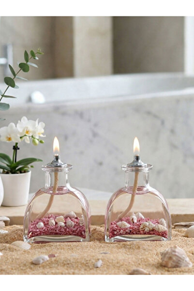 impeRiums Ocean Lilac Dekoratif Kandil Mum 2'li Set