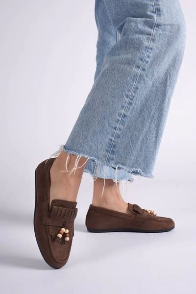 Belinora Γυναικεία παπούτσια casual από καστόρι Bitter Brown TR19MS03C