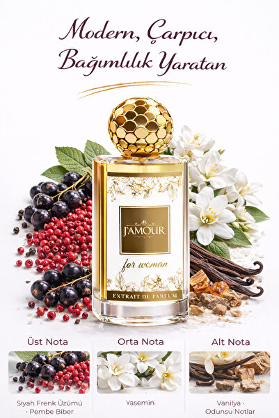 J'AMOUR EAU DE PARFUME W339 BorninRoma Kadın Parfümü 50 ml