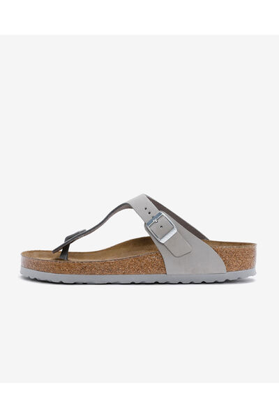 Birkenstock Gizeh sfb nu women's grey slipper 1024127-20109